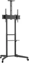 Ultramounts Подставка для телевизора черный 37"-75" макс.50кг напольный мобильный UM268