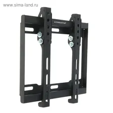 Кронштейн Ultramounts UM831T, для ТВ, наклонный, 17-43", 25 мм от стены, черный