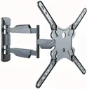 Кронштейн для телевизора Ultramounts UM871 черный 23"-55" макс.35кг настенный поворотно-выдвижной и наклонный