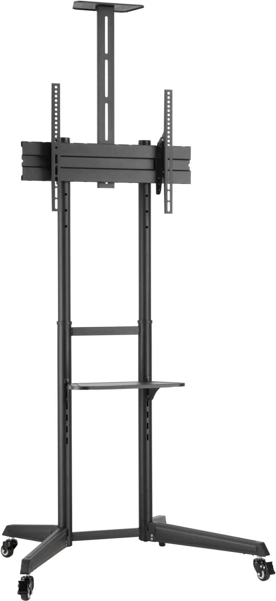 Ultramounts Подставка для телевизора черный 37"-75" макс.50кг напольный мобильный UM268-0